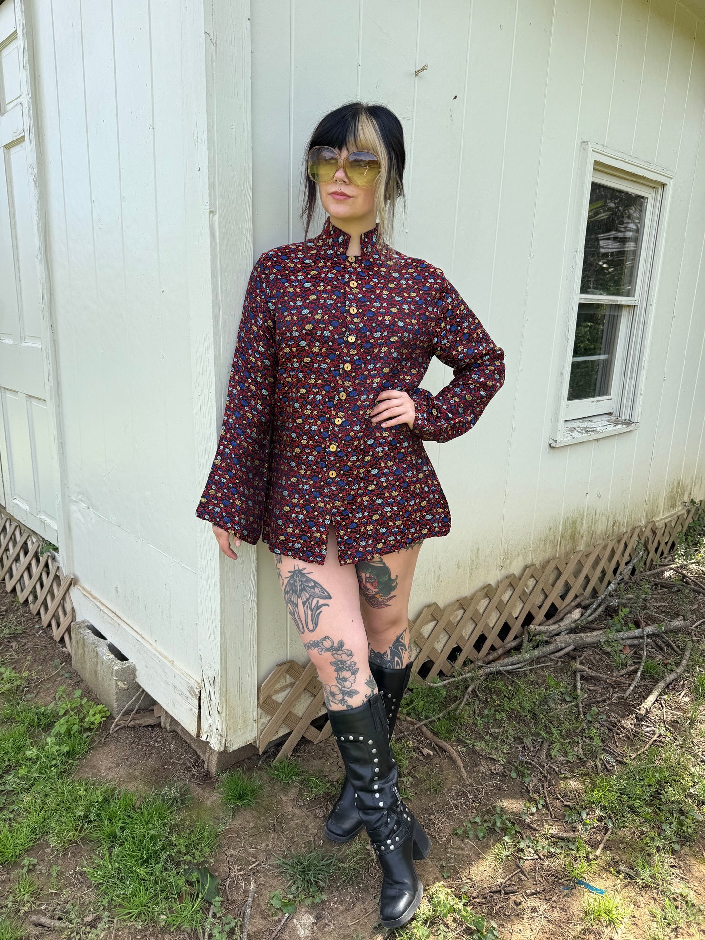 Vintage 1990’s Floral Tapestry Jacket
