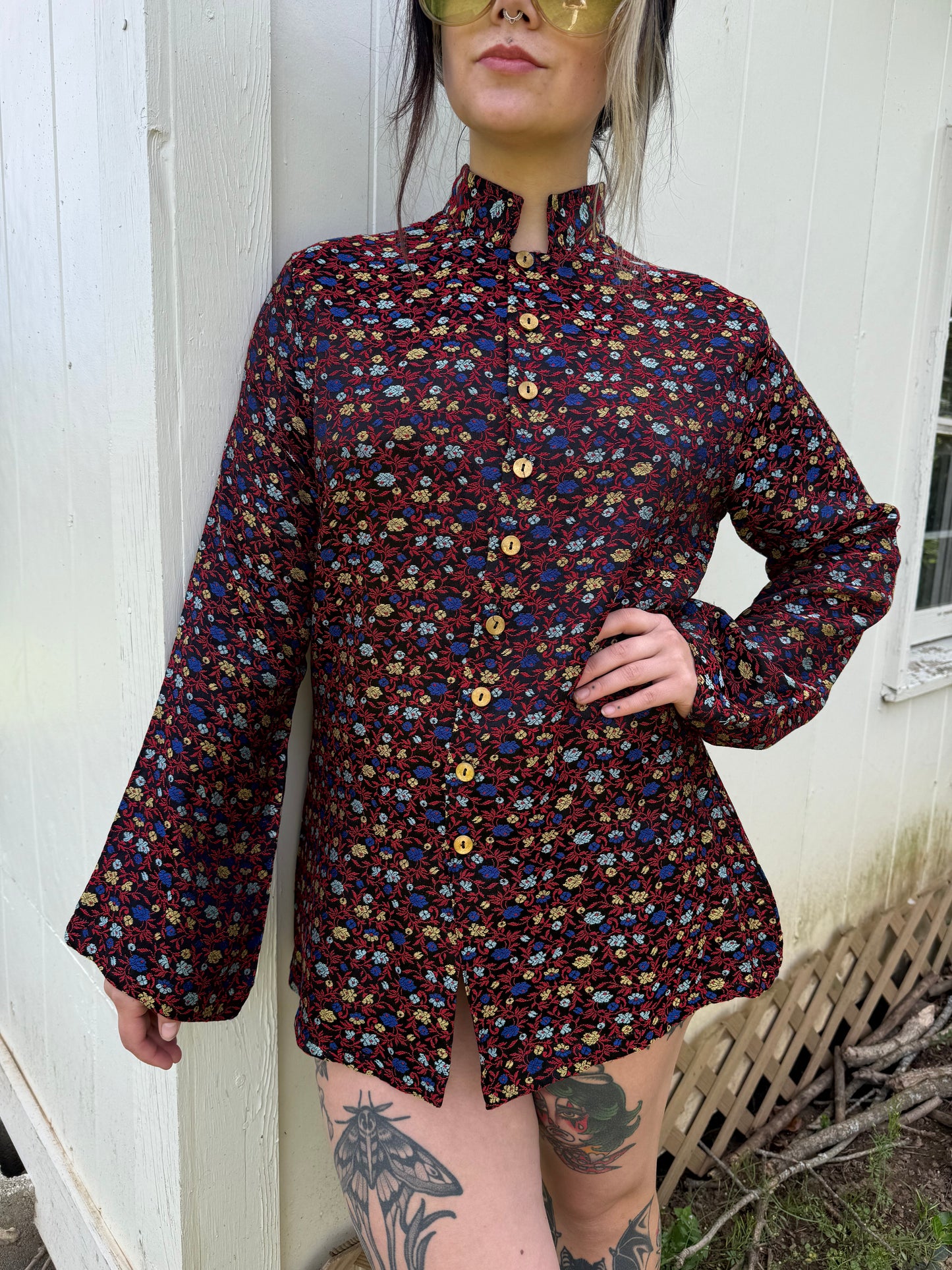 Vintage 1990’s Floral Tapestry Jacket