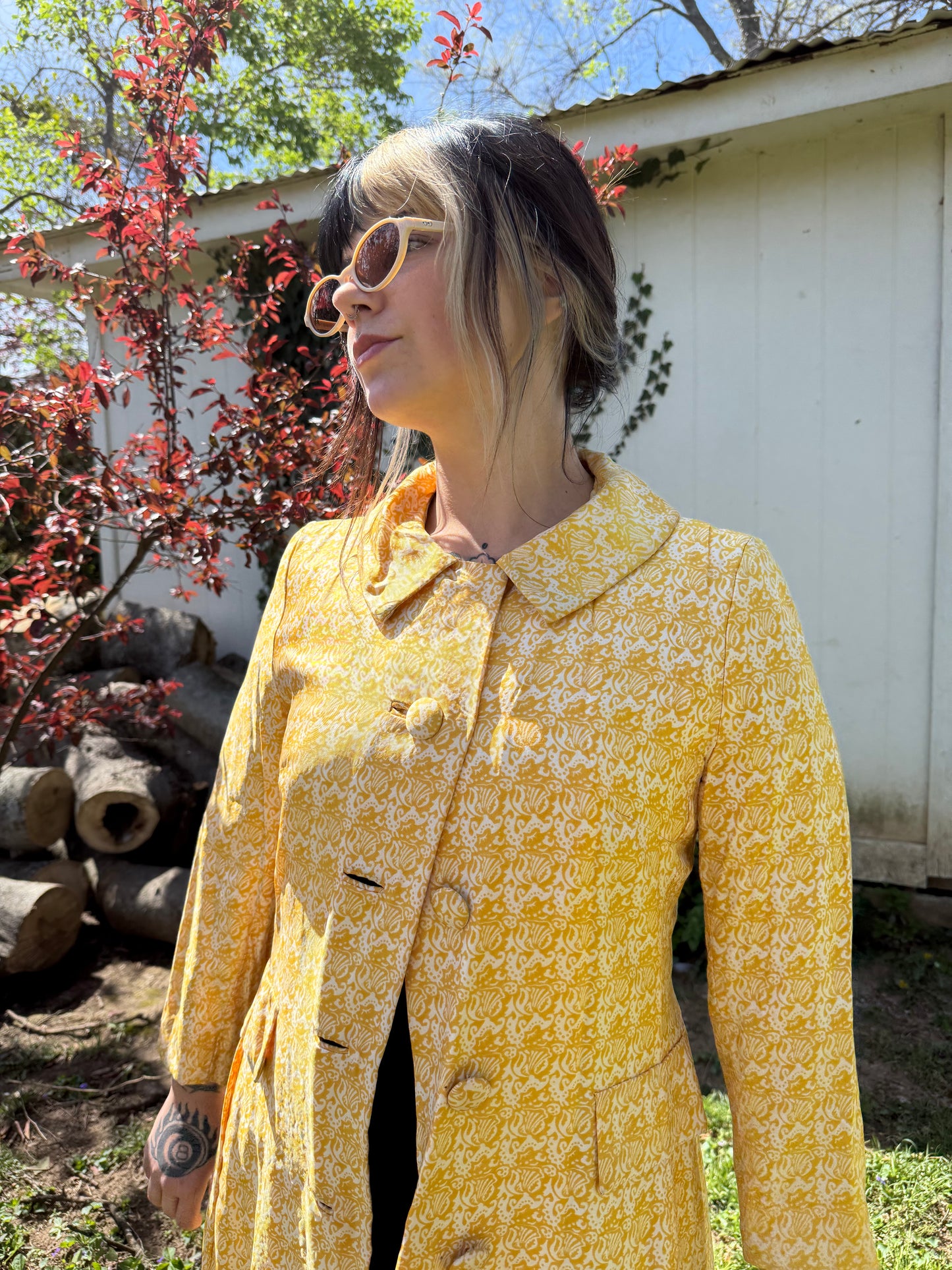 Vintage 1960’s Golden Sun Coat