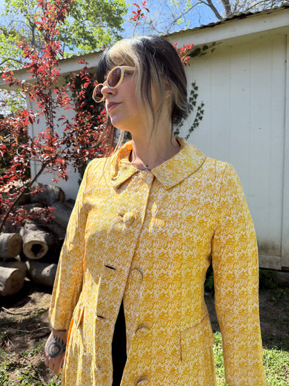 Vintage 1960’s Golden Sun Coat