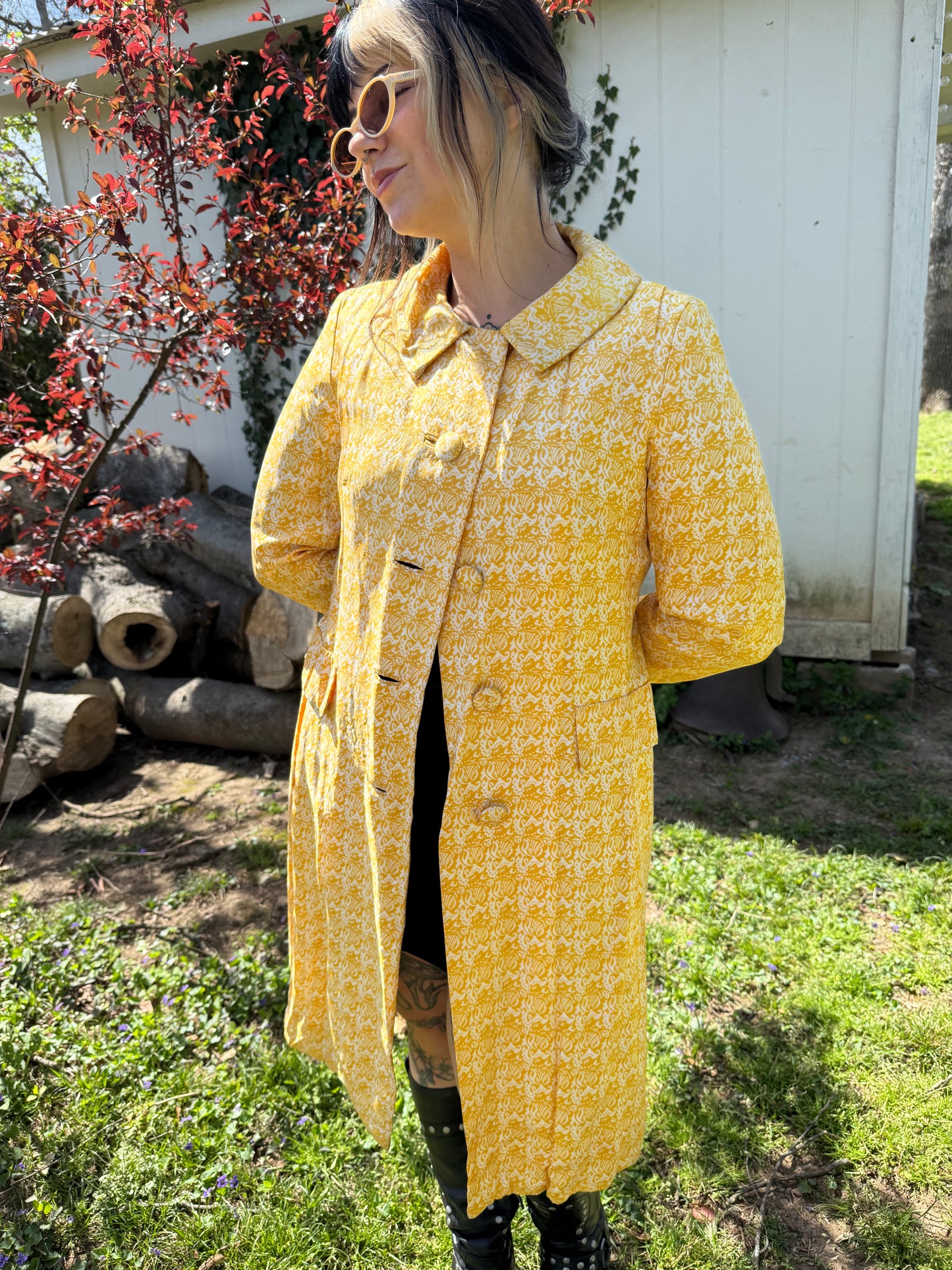 Vintage 1960’s Golden Sun Coat