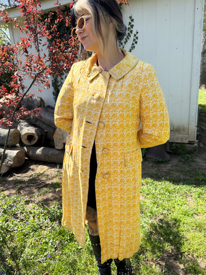 Vintage 1960’s Golden Sun Coat