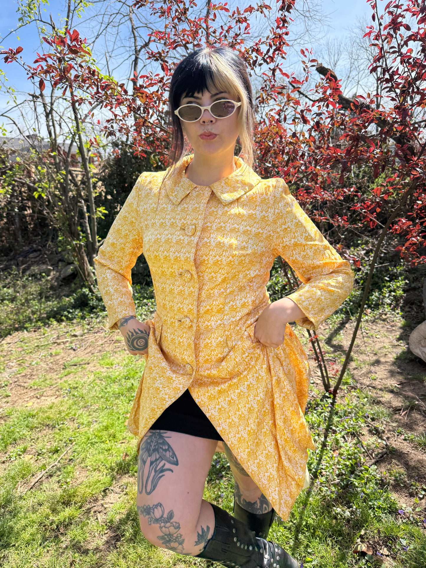 Vintage 1960’s Golden Sun Coat