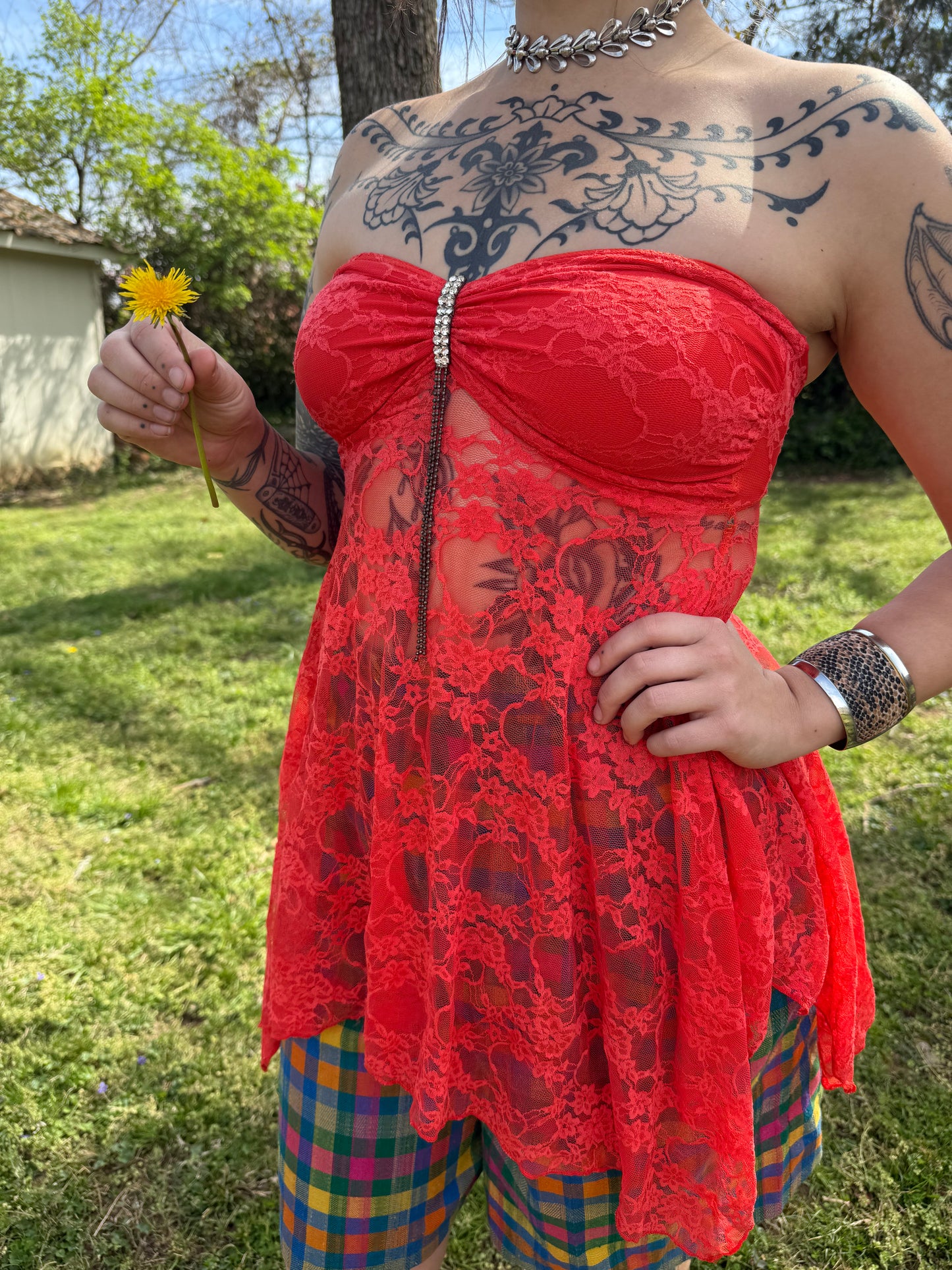 Y2K Sunset Fairy Top