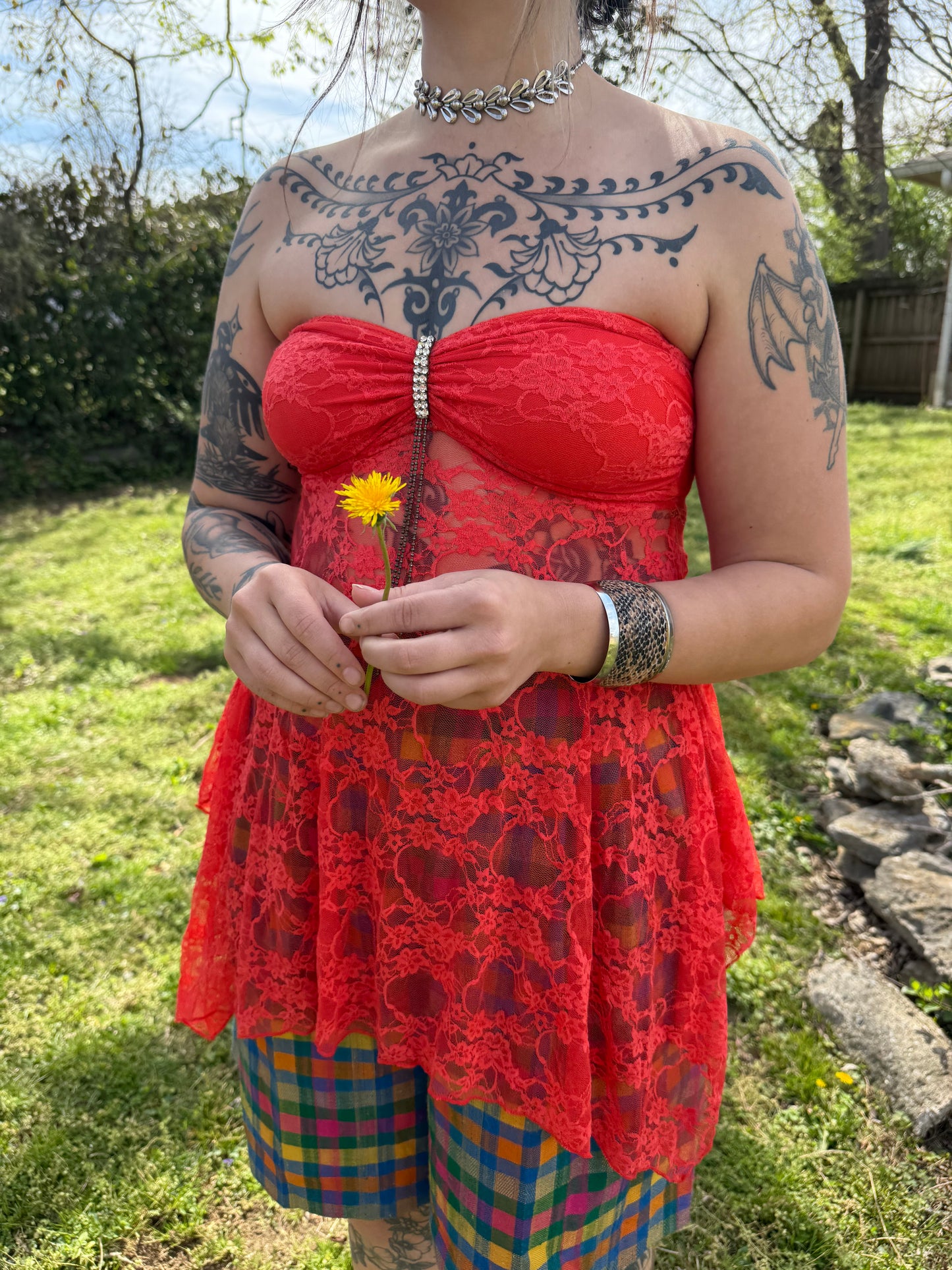 Y2K Sunset Fairy Top