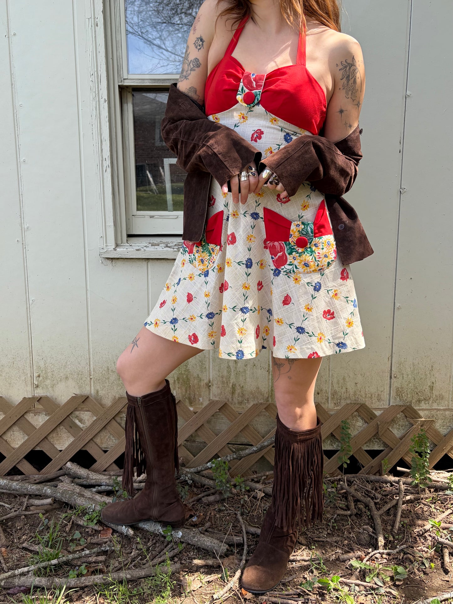 Vintage 1970’s Young Edwardian Storybook Dress