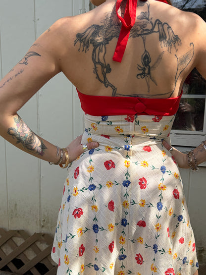 Vintage 1970’s Young Edwardian Storybook Dress