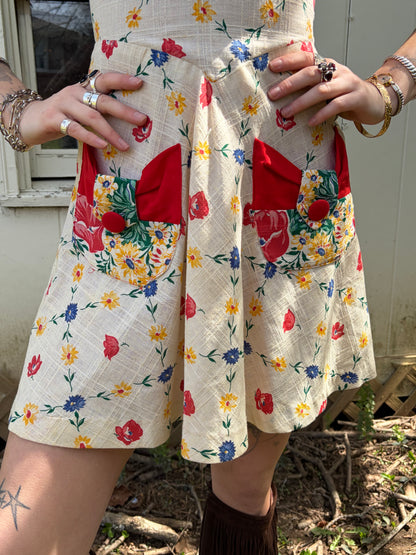 Vintage 1970’s Young Edwardian Storybook Dress